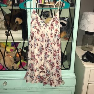 Strappy floral dress